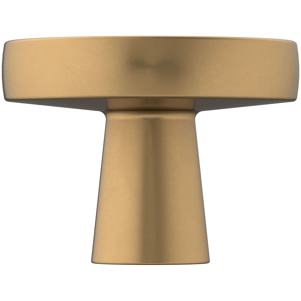 Amerock - BP36857FBG10 - Mergence 1-3/8 Inch Mushroom Cabinet Knob in Matte Black / Satin Nickel