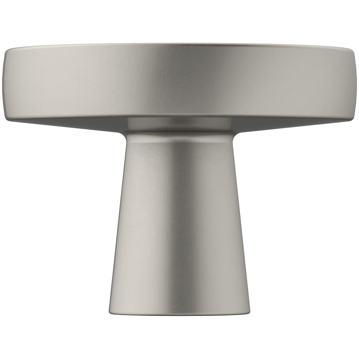 Amerock - BP36857FBG10 - Mergence 1-3/8 Inch Mushroom Cabinet Knob in Matte Black / Satin Nickel