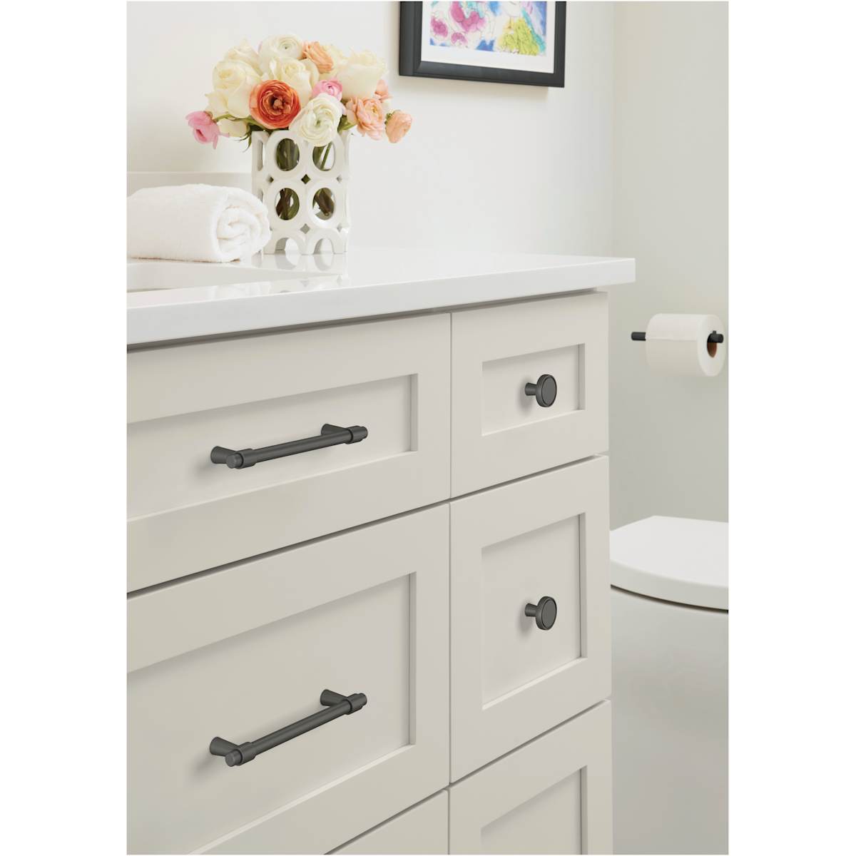 Amerock - BP36859BBZ - Destine 5-1/16 Inch Center to Center Bar Cabinet Pull in Golden Champagne