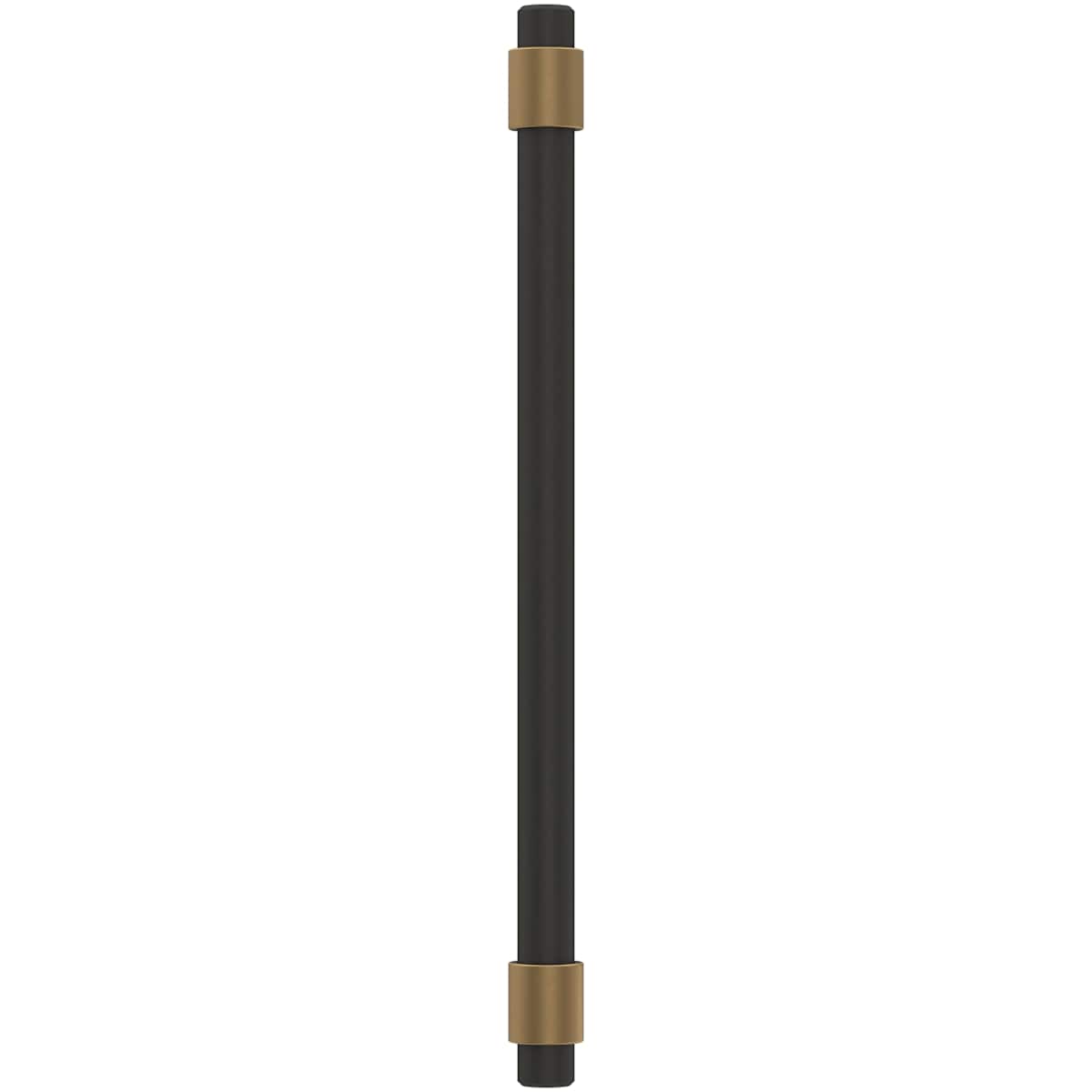Amerock - BP36860FBPN - Mergence 6-5/16 Inch Center to Center Bar Cabinet Pull in Matte Black / Polished Nickel