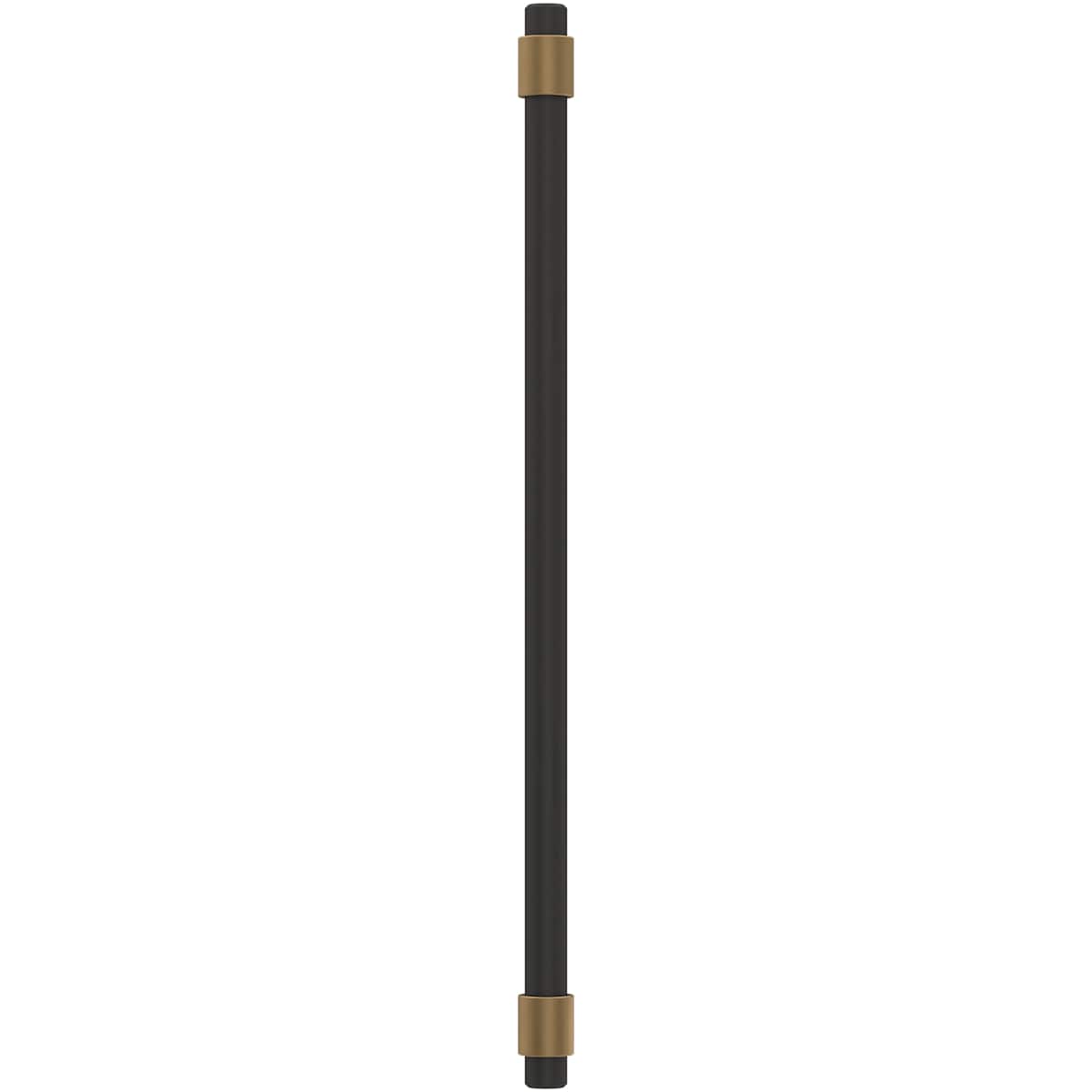 Amerock - BP36861FBCZ - Mergence 8-13/16 Inch Center to Center Bar Cabinet Pull in Matte Black / Champagne Bronze