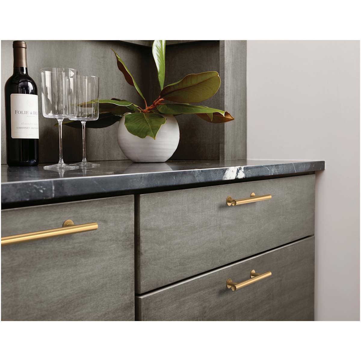 Amerock - BP36866ORB - Radius 5-1/16 Inch Center to Center Bar Cabinet Pull in Oil Rubbed Bronze