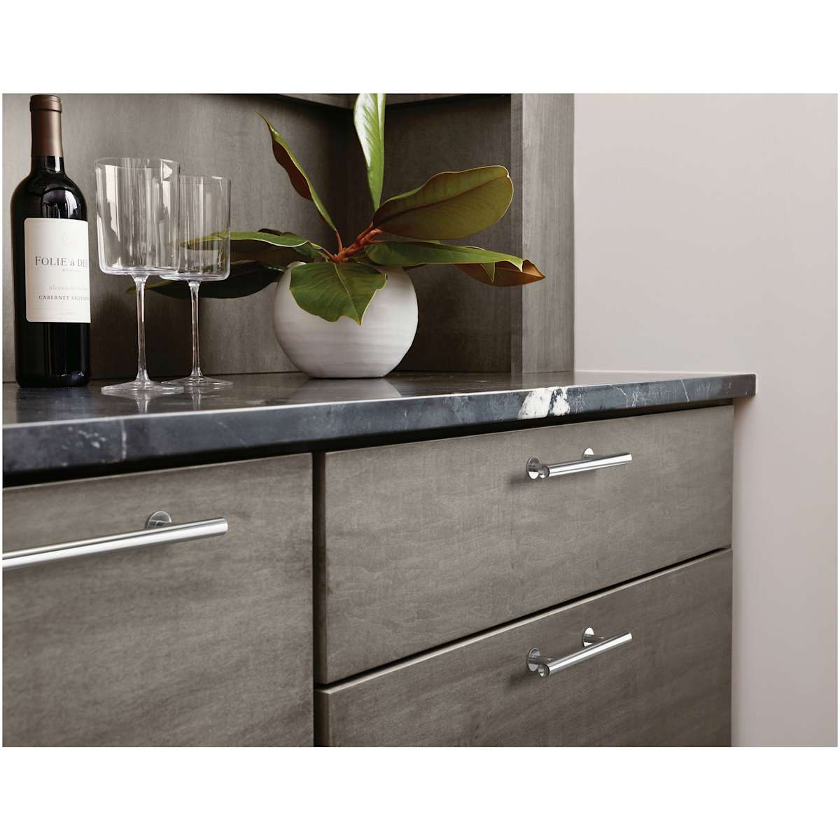 Amerock - BP36866ORB - Radius 5-1/16 Inch Center to Center Bar Cabinet Pull in Oil Rubbed Bronze