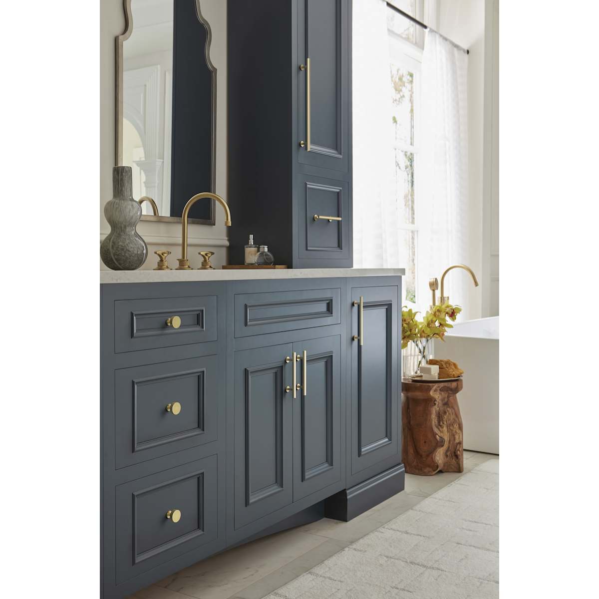 Amerock - BP36866ORB - Radius 5-1/16 Inch Center to Center Bar Cabinet Pull in Oil Rubbed Bronze