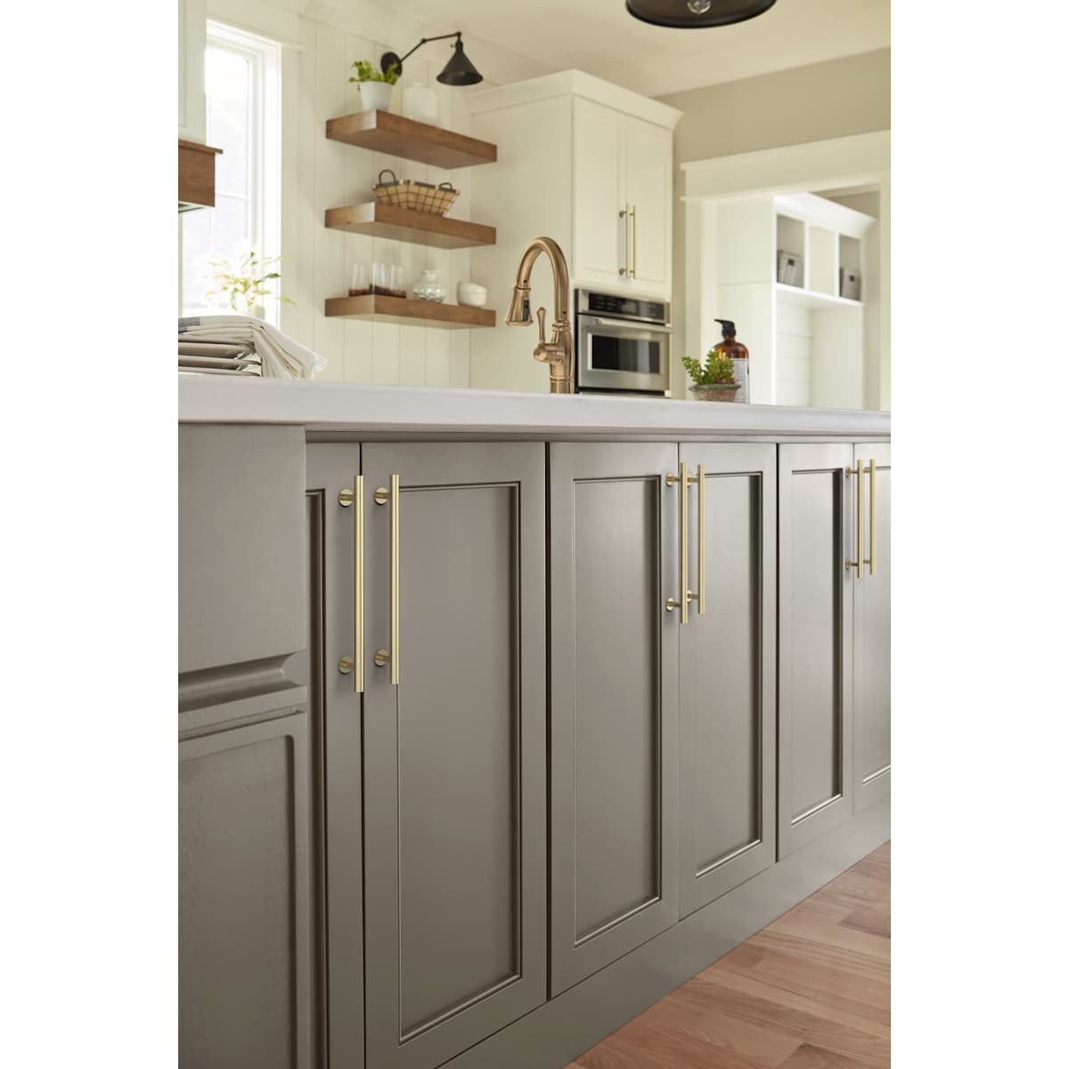 Amerock - BP36868FB - Radius 7-9/16 Inch Center to Center Bar Cabinet Pull in Matte Black