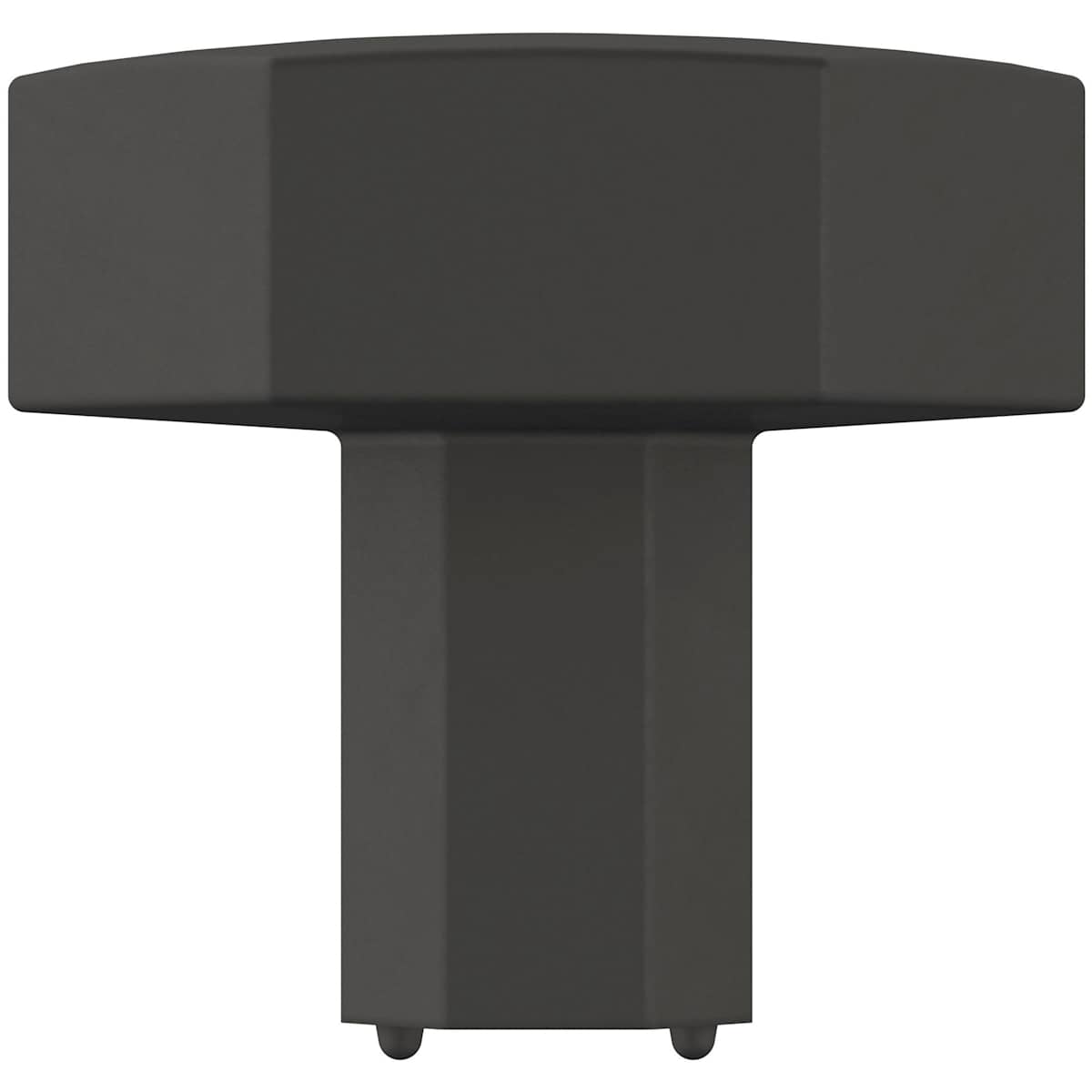 Amerock - BP36872G10 - Caliber 1-1/4 Inch Geometric Cabinet Knob in Satin Nickel