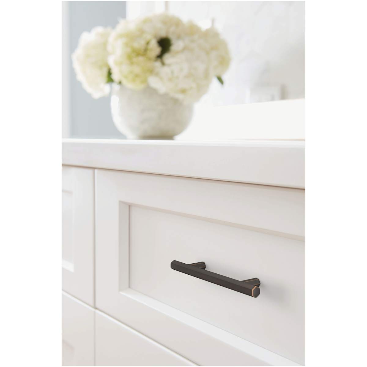 Amerock - BP36873BBZ - Caliber 3-3/4 Inch Center to Center Bar Cabinet Pull in Golden Champagne