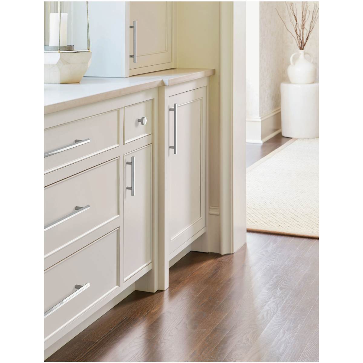 Amerock - BP36874FB - Caliber 5-1/16 Inch Center to Center Bar Cabinet Pull in Matte Black