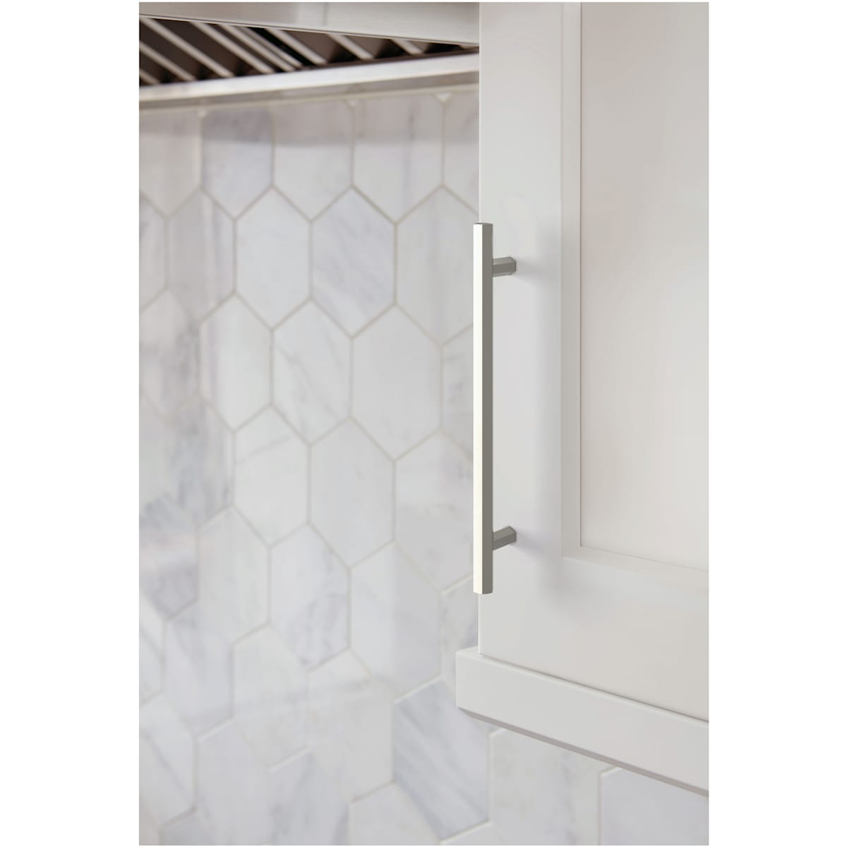Amerock - BP36875G10 - Caliber 6-5/16 Inch Center to Center Bar Cabinet Pull in Satin Nickel