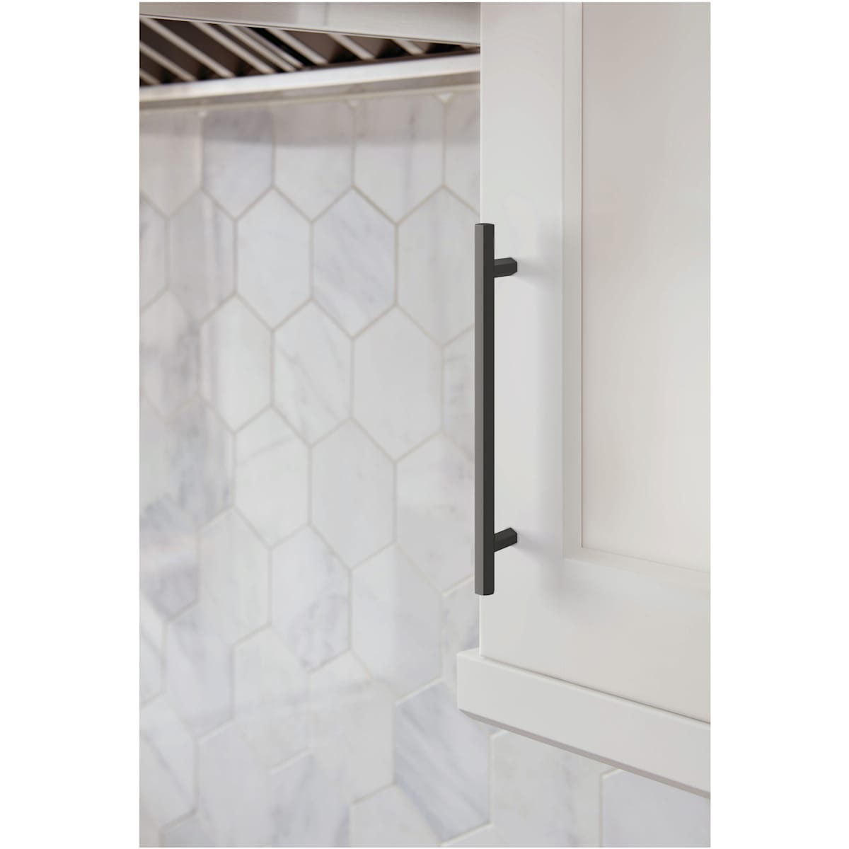 Amerock - BP36875G10 - Caliber 6-5/16 Inch Center to Center Bar Cabinet Pull in Satin Nickel