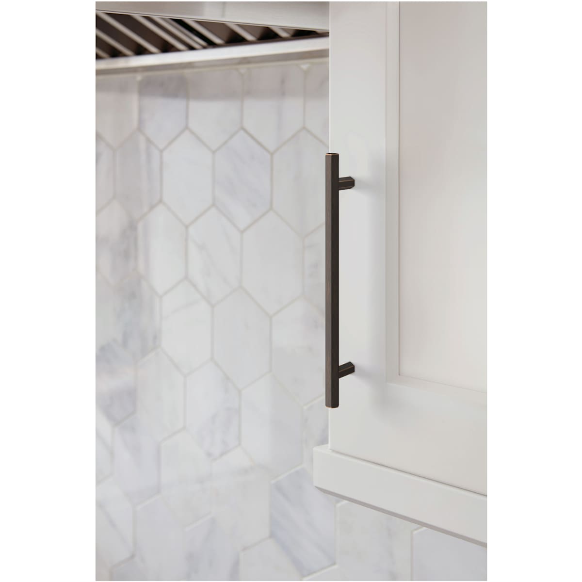 Amerock - BP36875G10 - Caliber 6-5/16 Inch Center to Center Bar Cabinet Pull in Satin Nickel