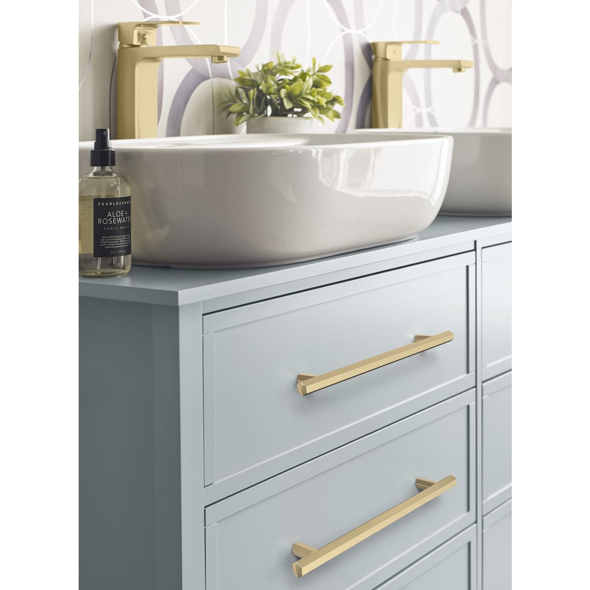 Amerock - BP36876FB - Caliber 7-9/16 Inch Center to Center Bar Cabinet Pull in Matte Black