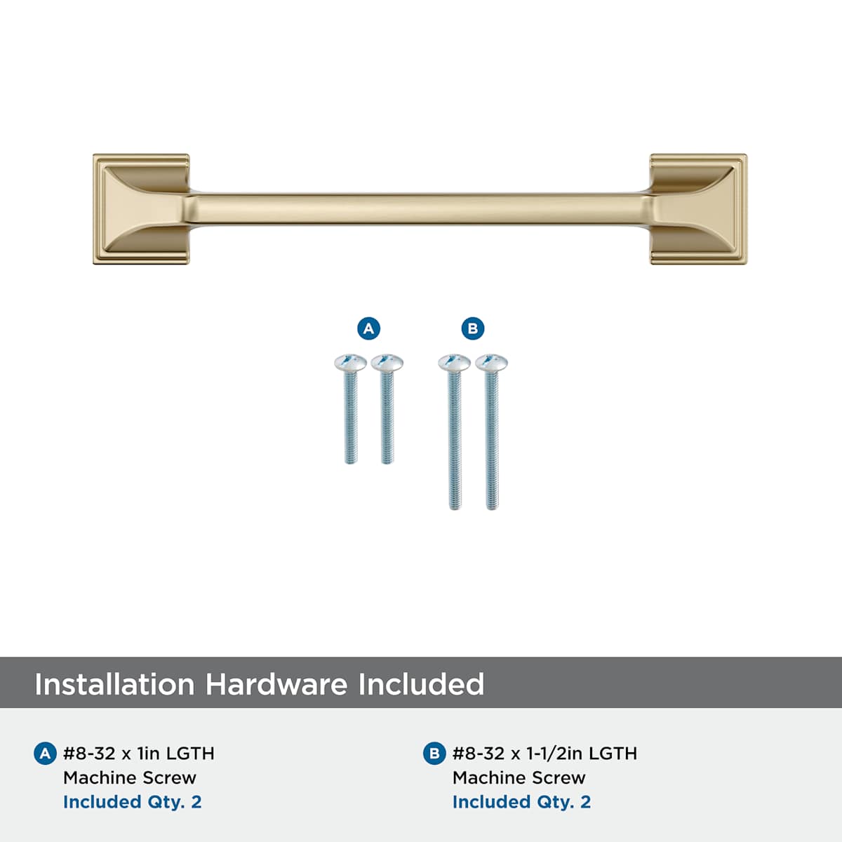 Amerock - BP36882PN - Exceed 5-1/16 Inch Center to Center Arch Cabinet Pull in Polished Nickel