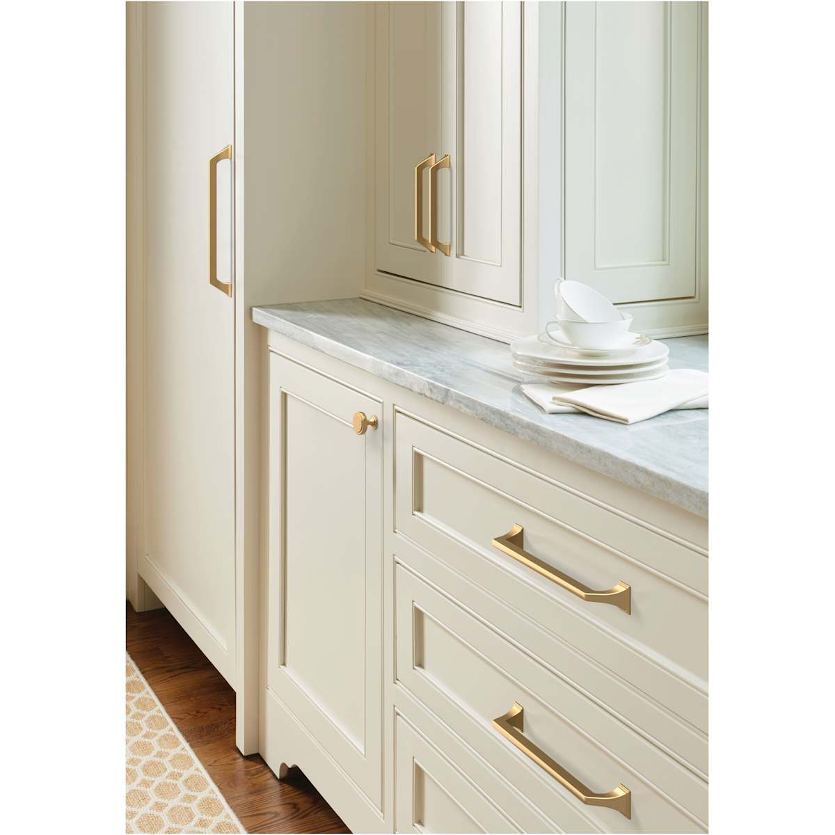 Amerock - BP36883PN - Exceed 6-5/16 Inch Center to Center Arch Cabinet Pull in Polished Nickel