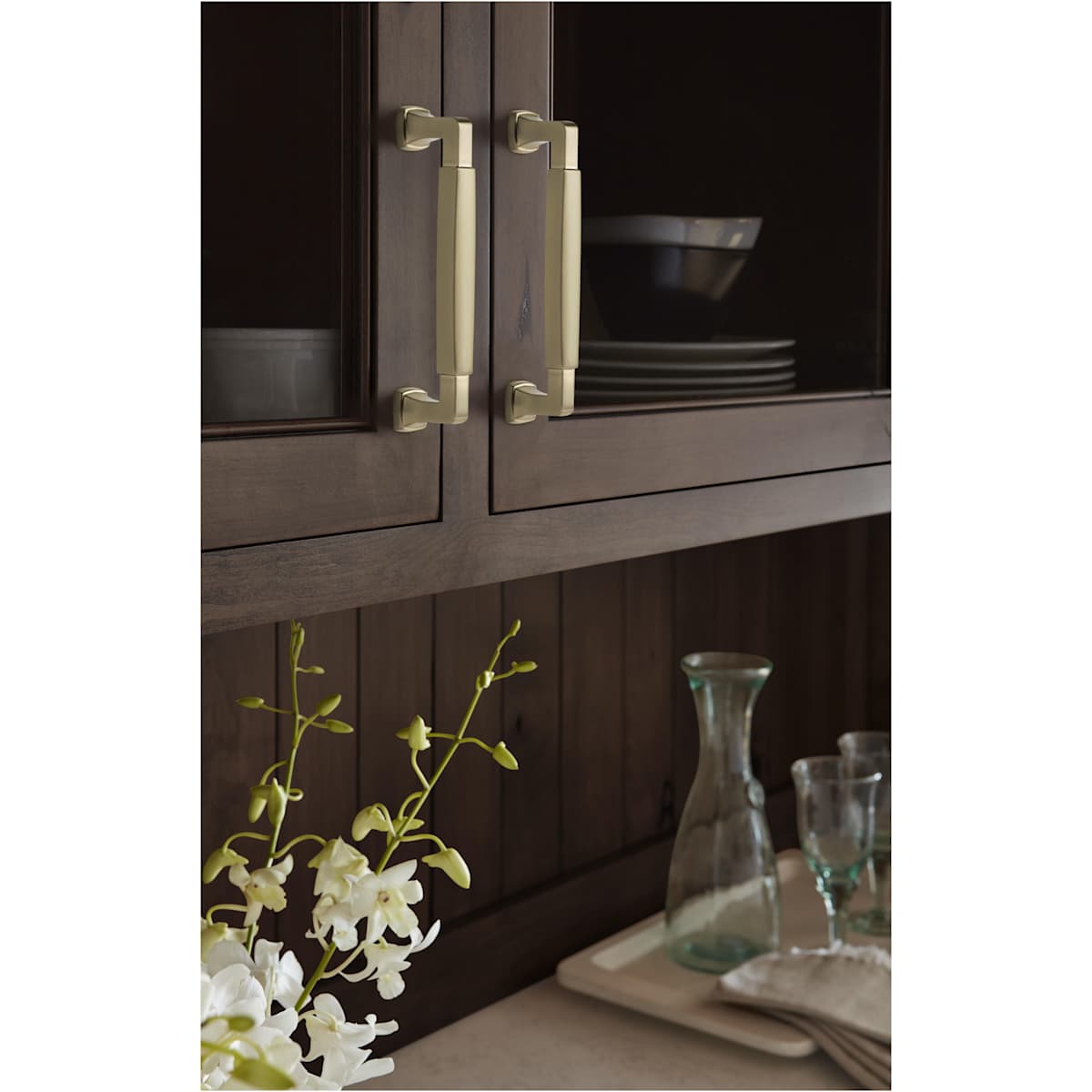 Amerock - BP36888G10 - Stature 5-1/16 Inch Center to Center Handle Cabinet Pull in Satin Nickel