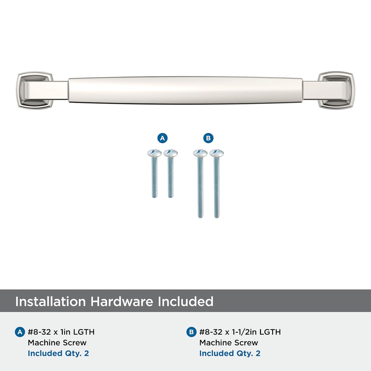 Amerock - BP36889ORB - Stature 6-5/16 Inch Center to Center Handle Cabinet Pull in Oil Rubbed Bronze