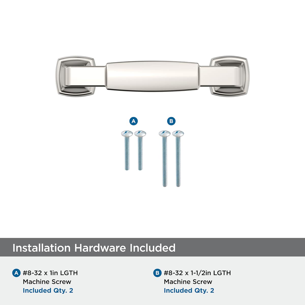 Amerock - BP36891ORB - Stature 3 Inch Center to Center Handle Cabinet Pull in Oil Rubbed Bronze