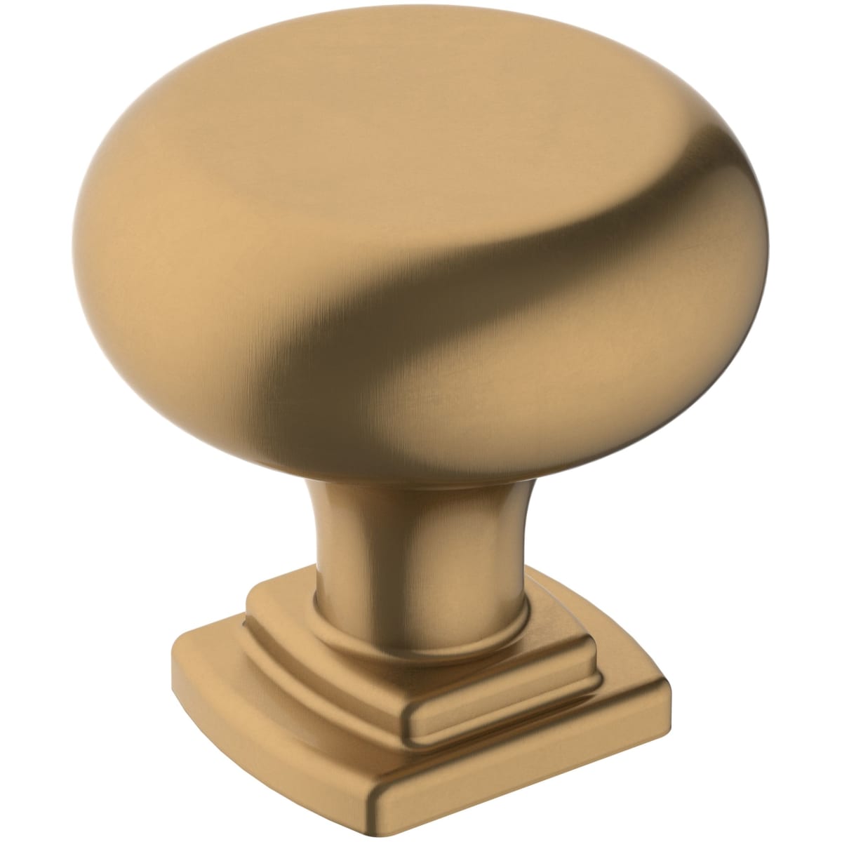 Amerock - BP36893CZ - Surpass 1-1/4 Inch Mushroom Cabinet Knob in Champagne Bronze