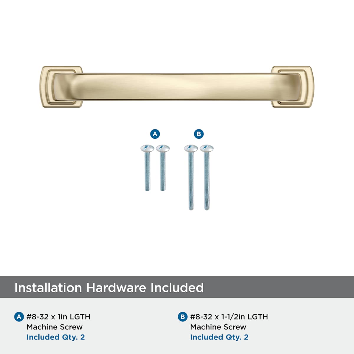 Amerock - BP36894ORB - Surpass 3-3/4 Inch Center to Center Handle Cabinet Pull in Oil Rubbed Bronze