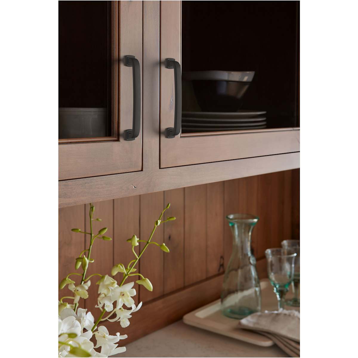 Amerock - BP36895FB - Surpass 5-1/16 Inch Center to Center Handle Cabinet Pull in Matte Black