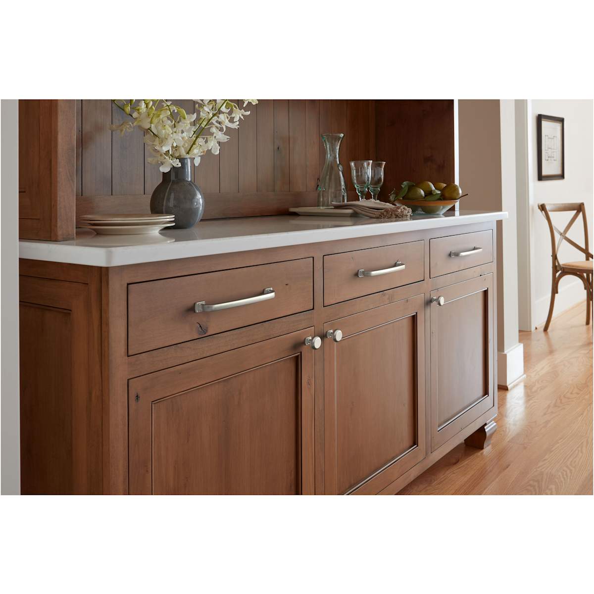 Amerock - BP36896CZ - Surpass 6-5/16 Inch Center to Center Handle Cabinet Pull in Champagne Bronze