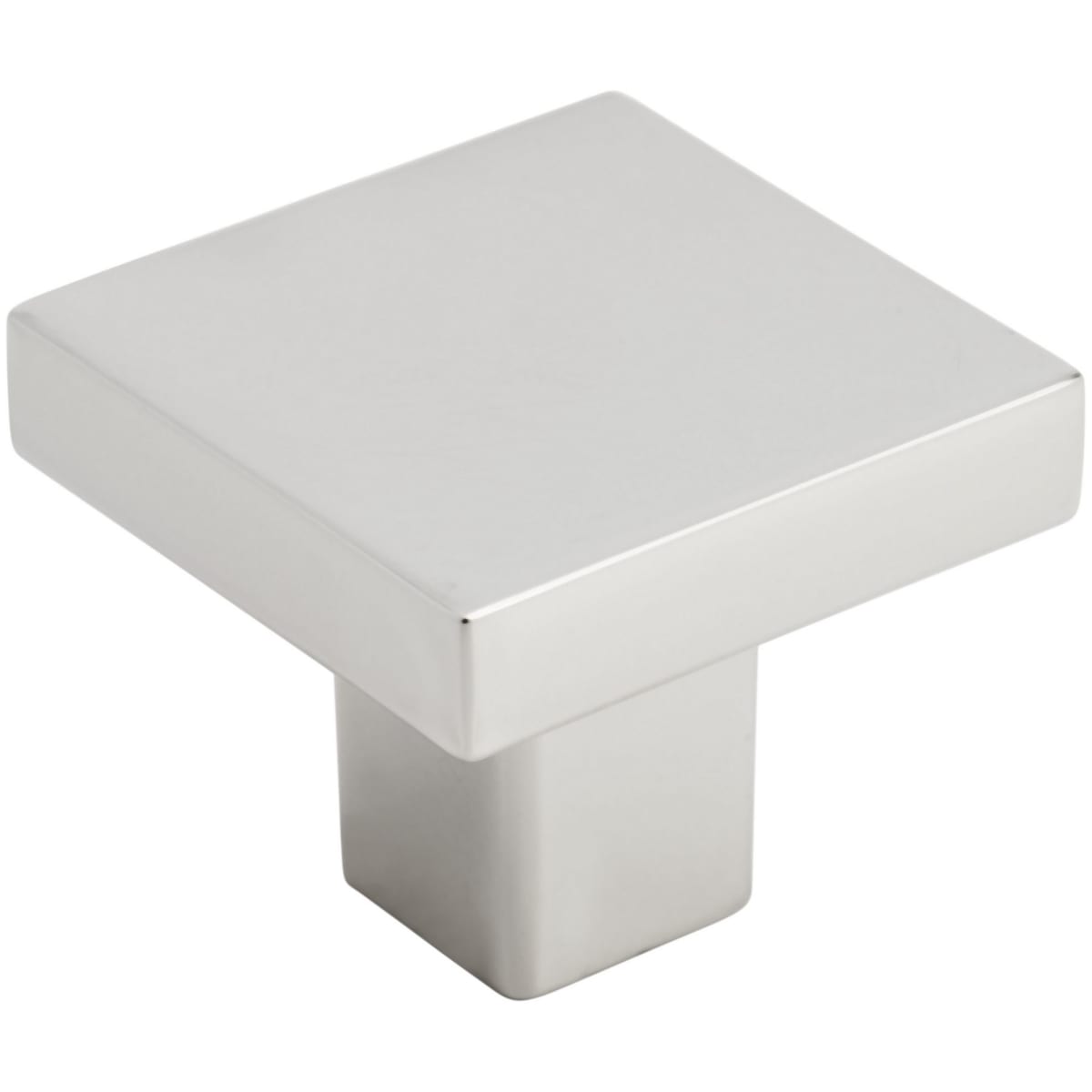 Amerock - BP36905PN - Monument 1-3/16 Inch Square Cabinet Knob in Polished Nickel