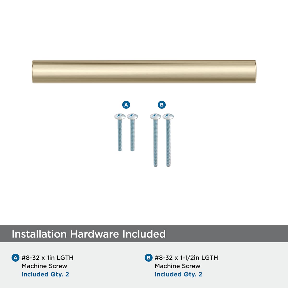 Amerock - BP36912G10 - Versa 3-3/4 Inch Center to Center Handle Cabinet Pull in Satin Nickel