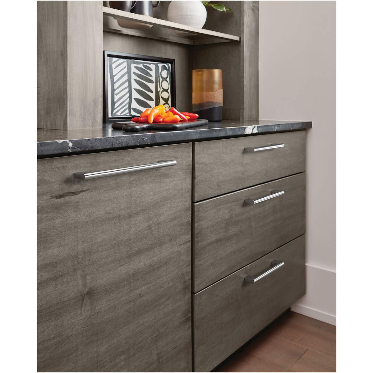 Amerock - BP36914PN - Versa 6-5/16 Inch Center to Center Handle Cabinet Pull in Polished Nickel