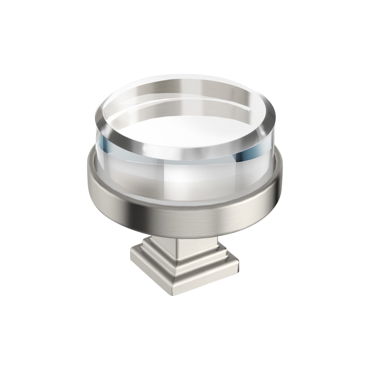Glacio 1-1/2 Inch Mushroom Cabinet Knob