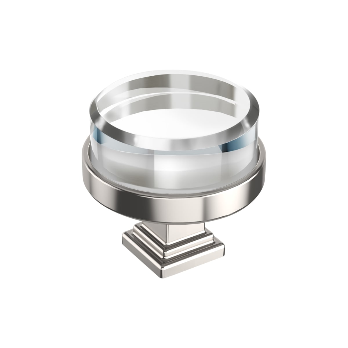 Glacio 1-1/2 Inch Mushroom Cabinet Knob