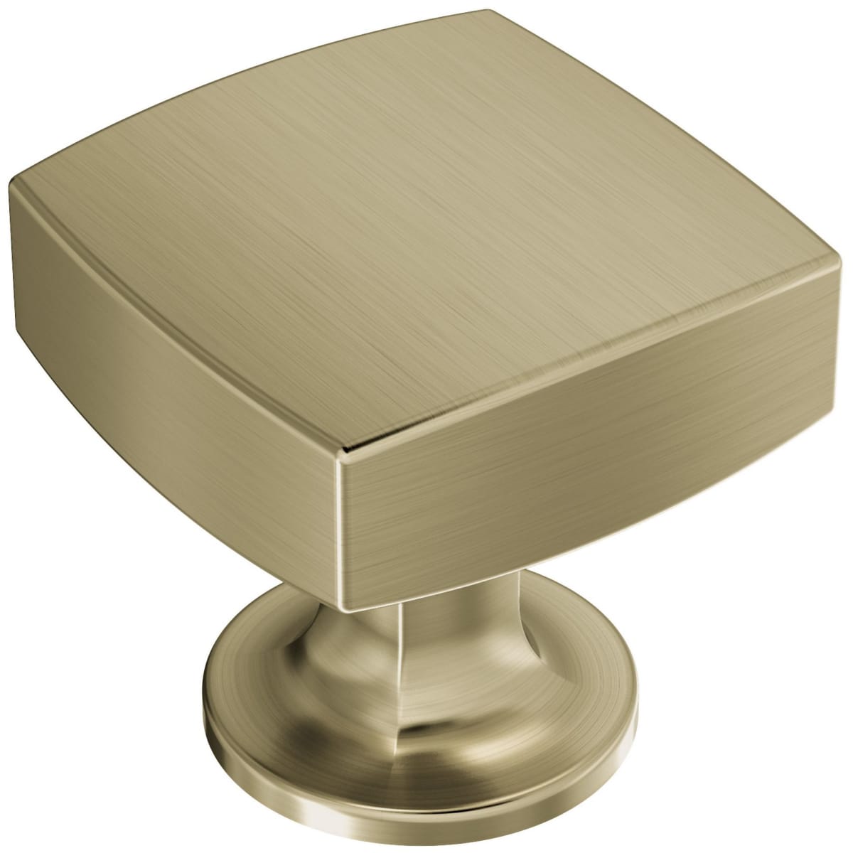 Amerock - BP37101BBZ - Everett 1-1/4 Inch Square Cabinet Knob in Golden Champagne