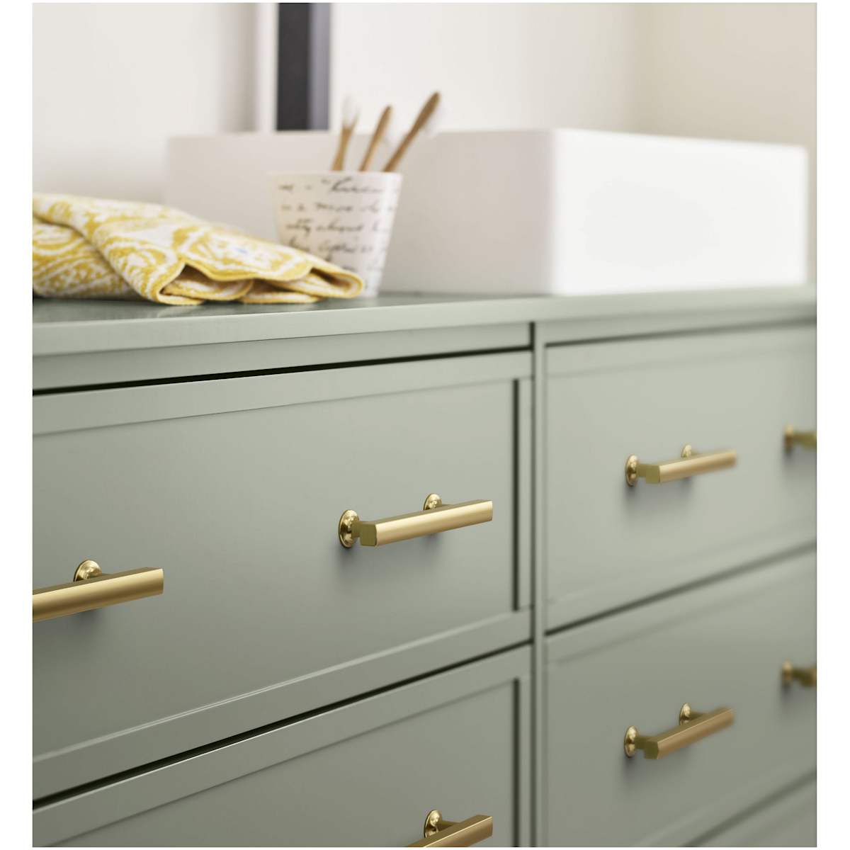 Amerock - BP3710426 - Everett 3-3/4 Inch Center to Center Bar Cabinet Pull in Polished Chrome