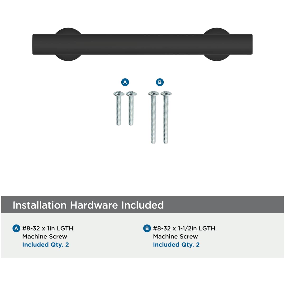 Amerock - BP3710426 - Everett 3-3/4 Inch Center to Center Bar Cabinet Pull in Polished Chrome