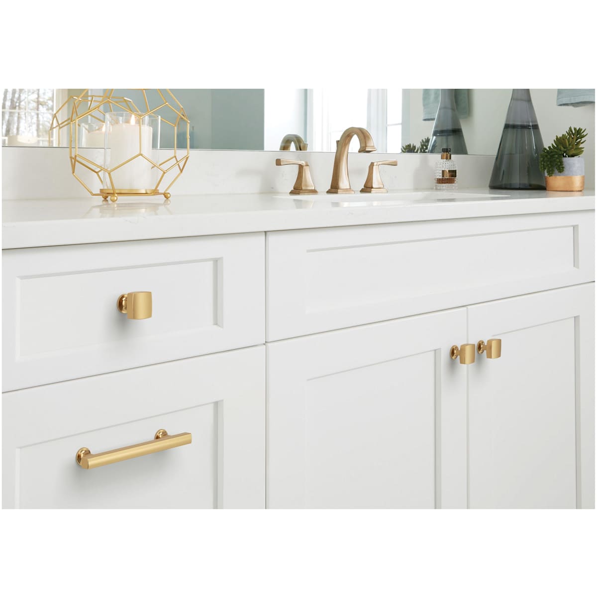 Amerock - BP37105MB - Everett 5-1/16 Inch Center to Center Bar Cabinet Pull in Matte Black