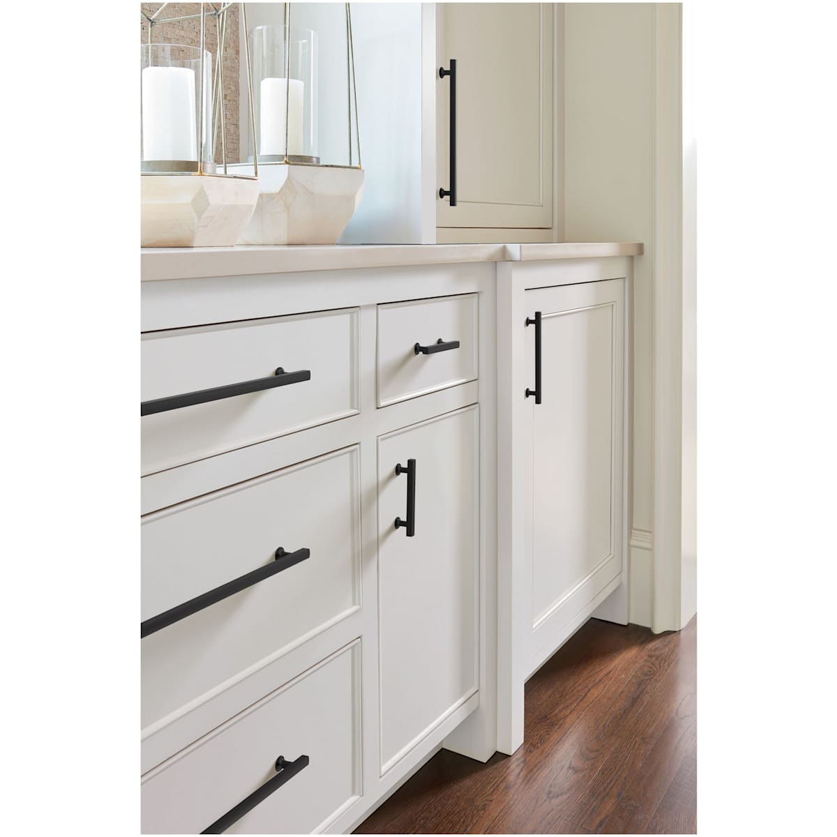 Amerock - BP37106BBZ - Everett 6-5/16 Inch Center to Center Bar Cabinet Pull in Golden Champagne