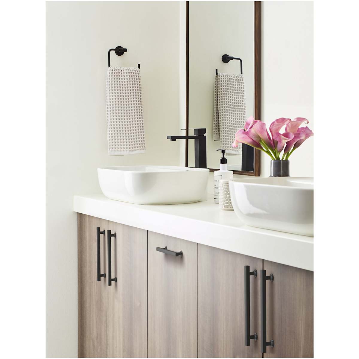Amerock - BP37106BBZ - Everett 6-5/16 Inch Center to Center Bar Cabinet Pull in Golden Champagne