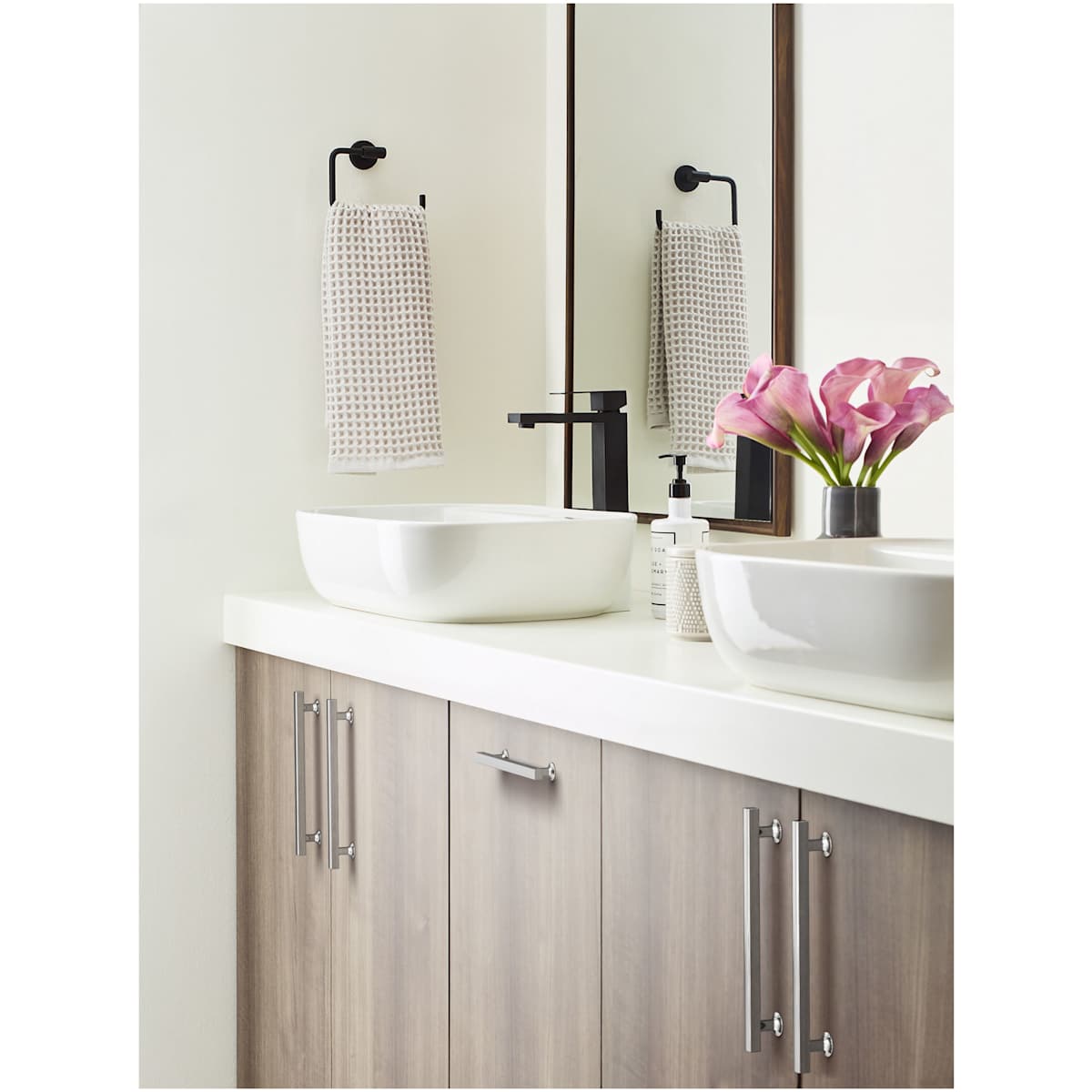 Amerock - BP37106BBZ - Everett 6-5/16 Inch Center to Center Bar Cabinet Pull in Golden Champagne