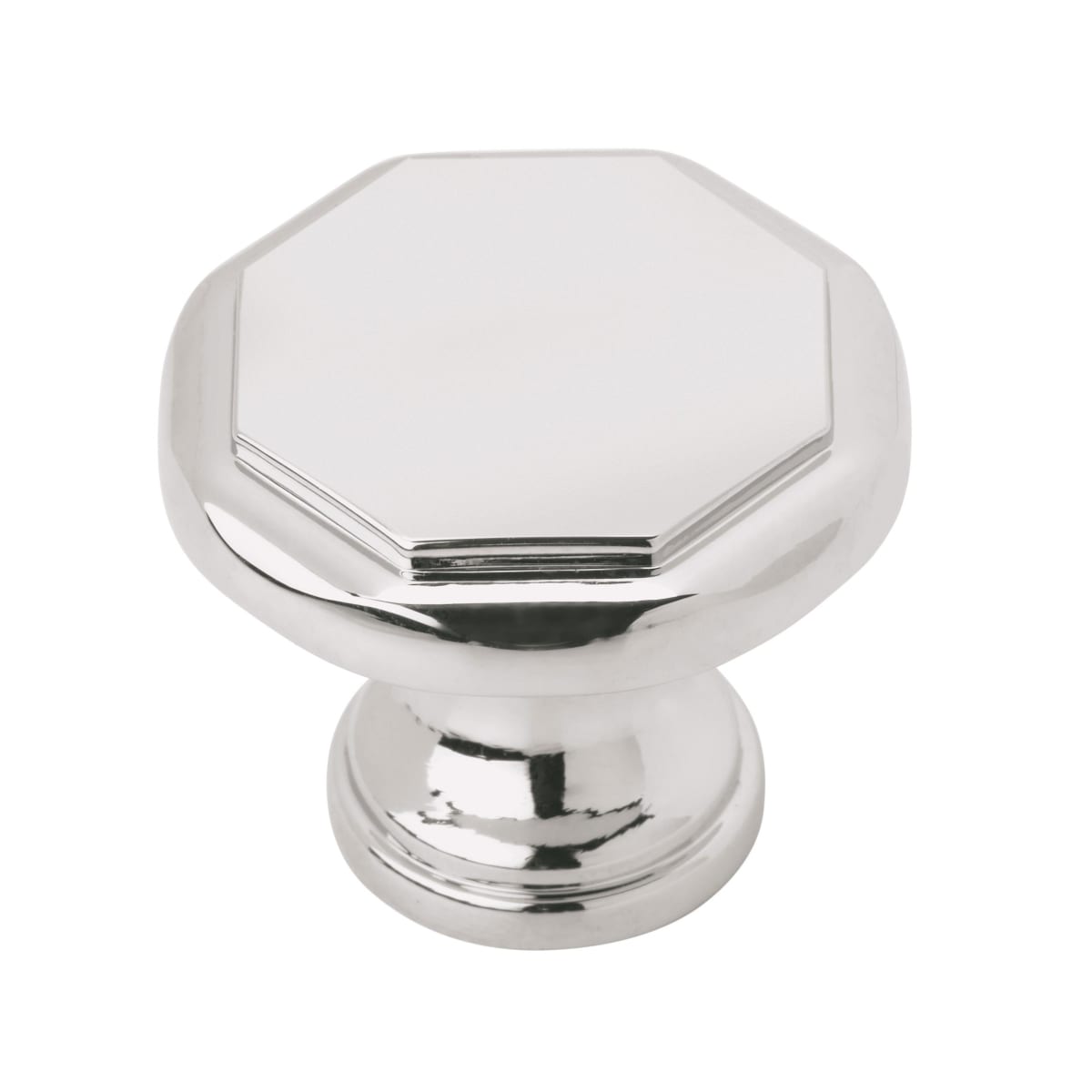 Amerock - BP3733526 - Torrance 1-3/16 Inch Geometric Cabinet Knob in Polished Chrome
