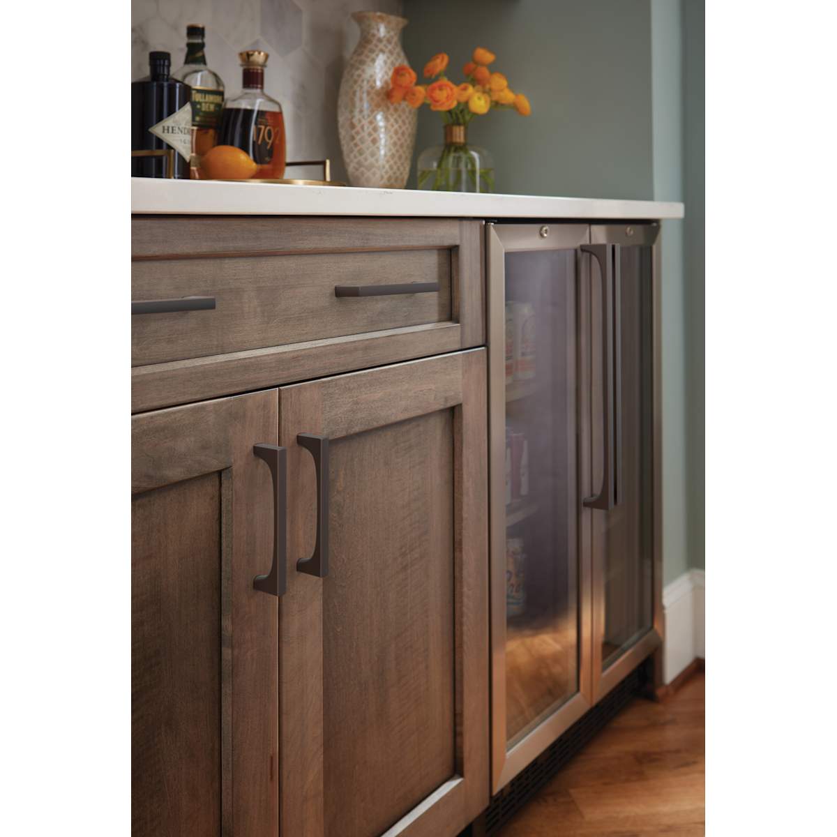 Amerock - BP37424MB - Merced 5-1/16 Inch Center to Center Bar Cabinet Pull in Matte Black