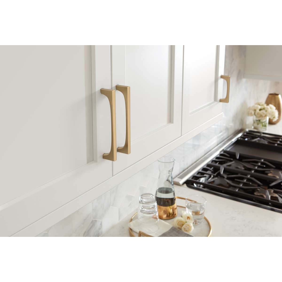 Amerock - BP37425PN - Merced 6-5/16 Inch Center to Center Bar Cabinet Pull in Polished Nickel