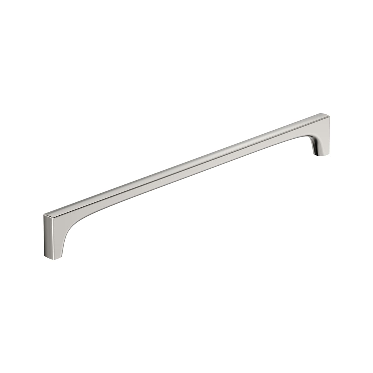 Amerock - BP37429PN - Merced 12-5/8 Inch Center to Center Bar Cabinet Pull in Polished Nickel