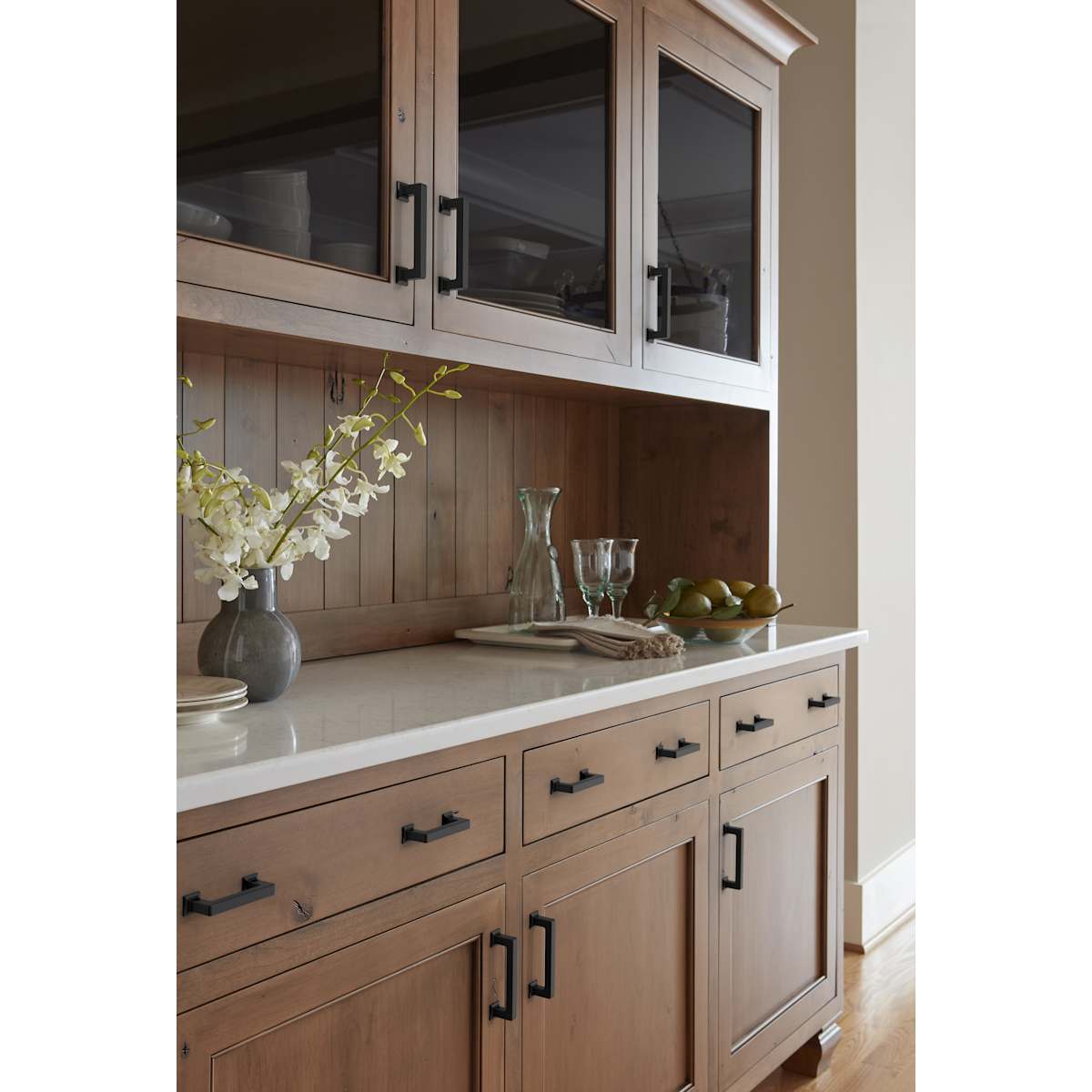 Amerock - BP37441G10 - Lintel 3 Inch Center to Center Bar Cabinet Pull in Satin Nickel
