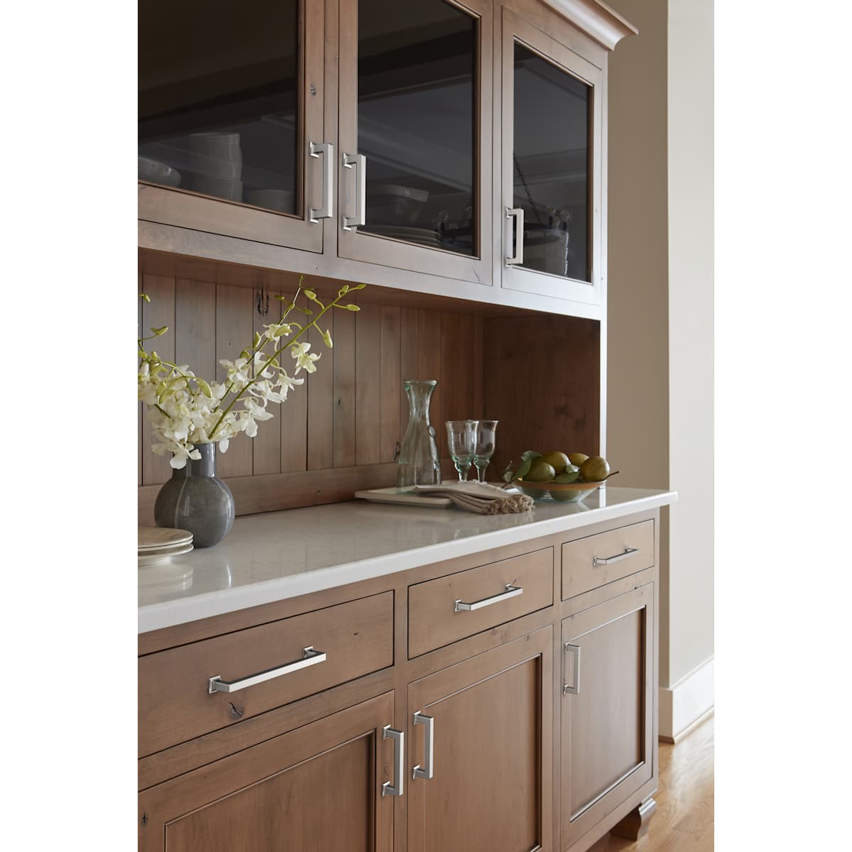 Amerock - BP37442CZ - Lintel 3-3/4 Inch Center to Center Bar Cabinet Pull in Champagne Bronze