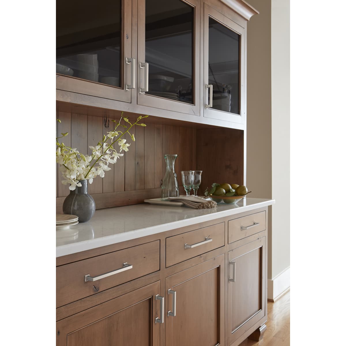 Amerock - BP37442CZ - Lintel 3-3/4 Inch Center to Center Bar Cabinet Pull in Champagne Bronze