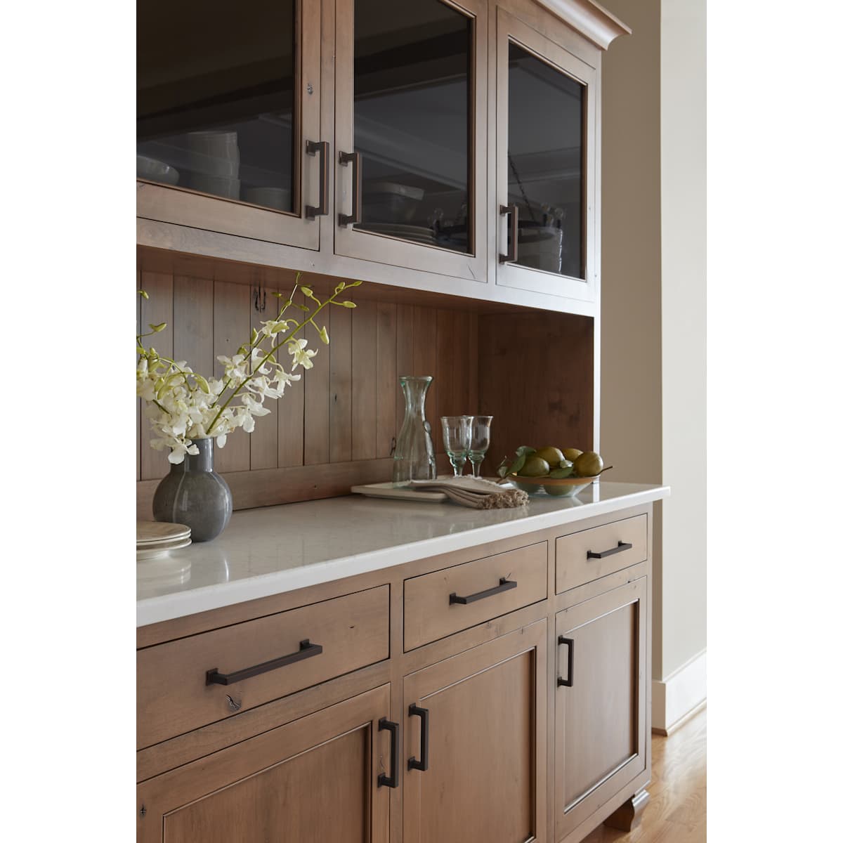 Amerock - BP37442CZ - Lintel 3-3/4 Inch Center to Center Bar Cabinet Pull in Champagne Bronze