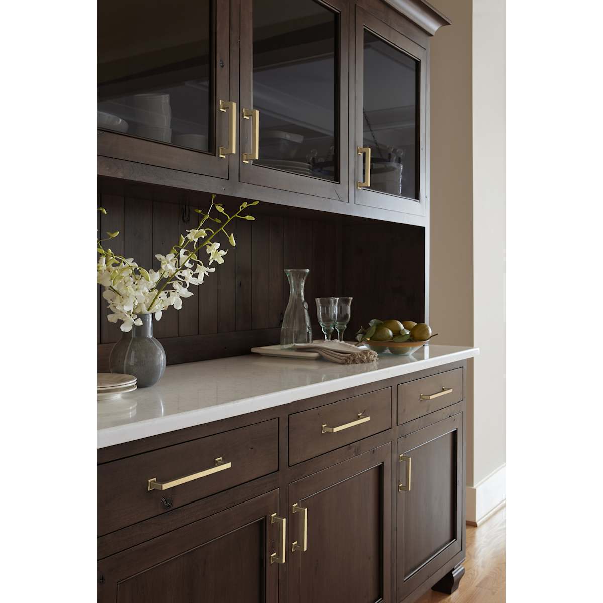 Amerock - BP37442CZ - Lintel 3-3/4 Inch Center to Center Bar Cabinet Pull in Champagne Bronze