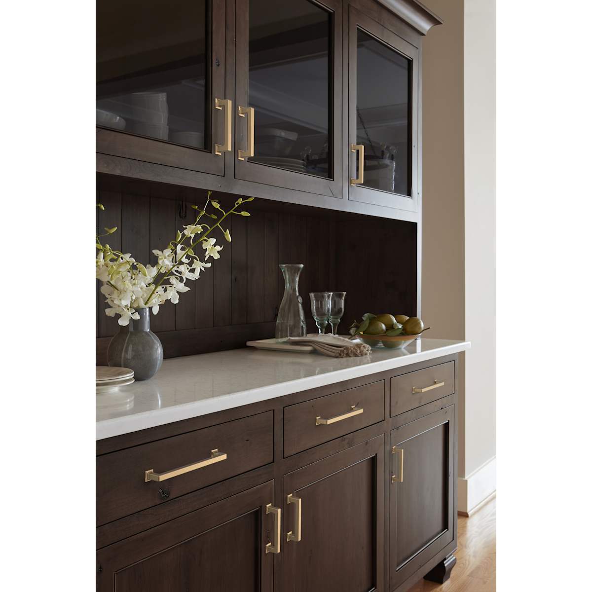 Amerock - BP37442CZ - Lintel 3-3/4 Inch Center to Center Bar Cabinet Pull in Champagne Bronze