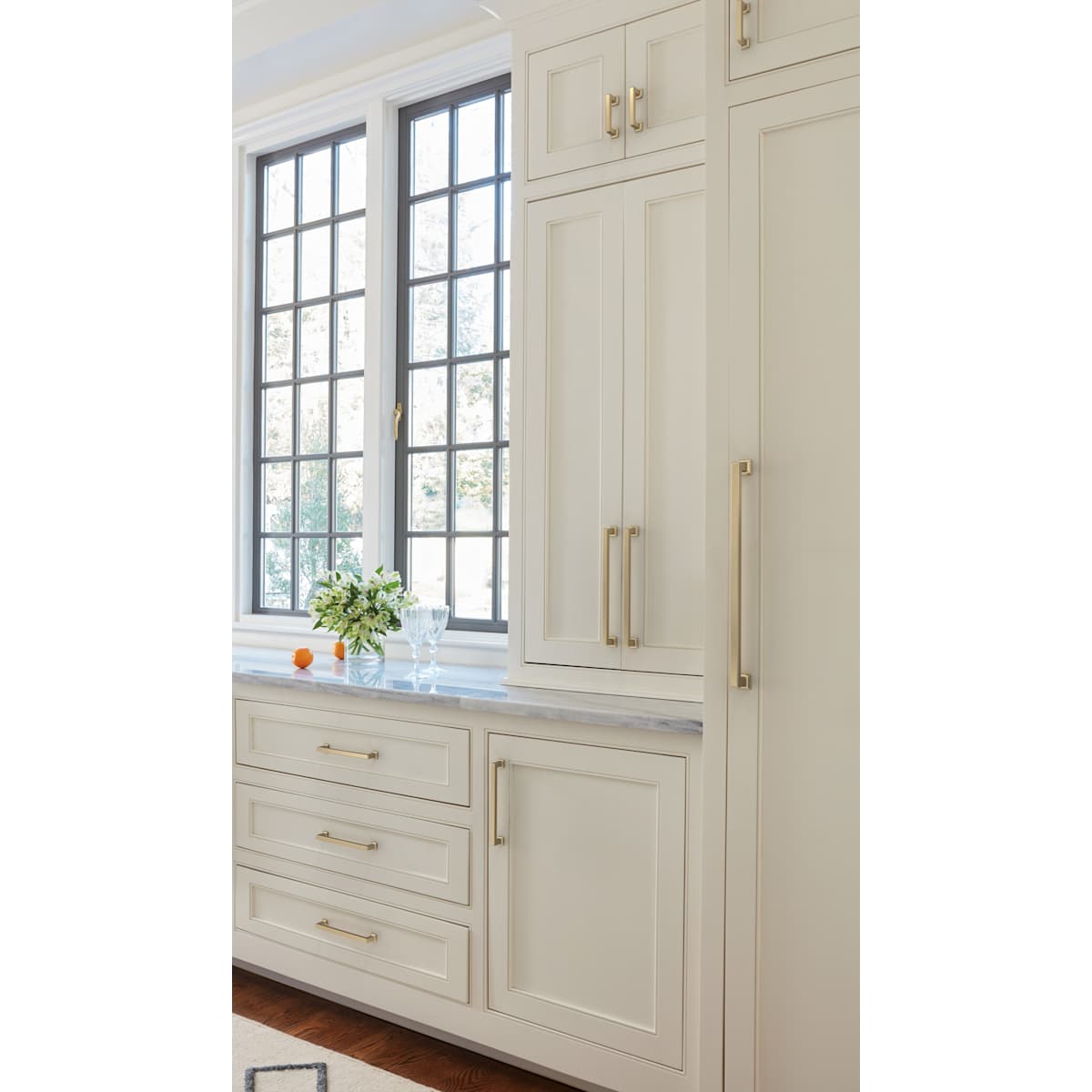Amerock - BP37445PN - Lintel 7-9/16 Inch Center to Center Bar Cabinet Pull in Polished Nickel