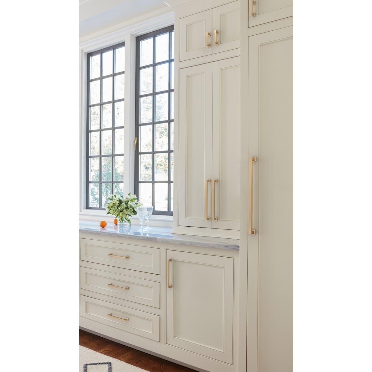 Amerock - BP37445PN - Lintel 7-9/16 Inch Center to Center Bar Cabinet Pull in Polished Nickel