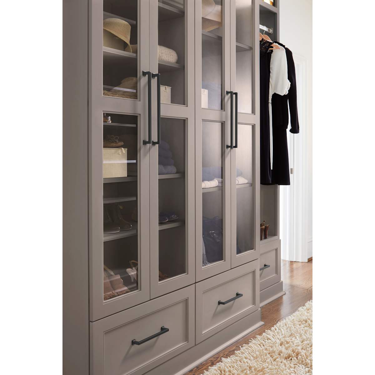 Amerock - BP37446G10 - Lintel 8-13/16 Inch Center to Center Bar Cabinet Pull in Satin Nickel